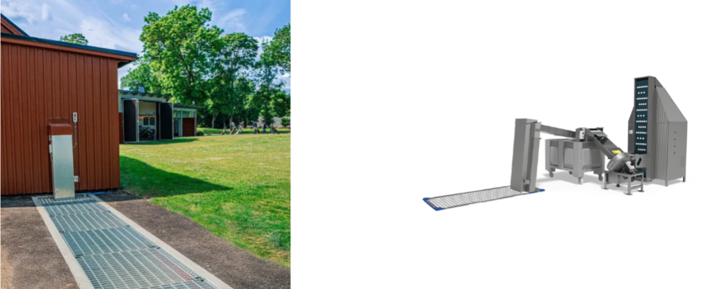 Solution Range Servant pour les balles de golf