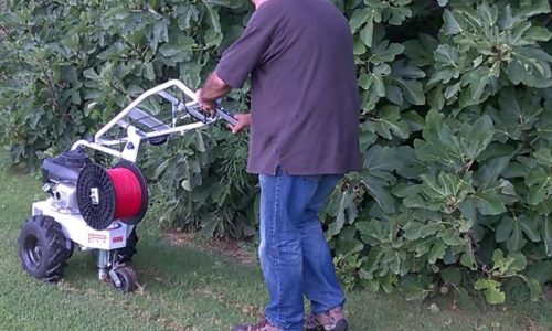 Installation of wire for robotic mowers