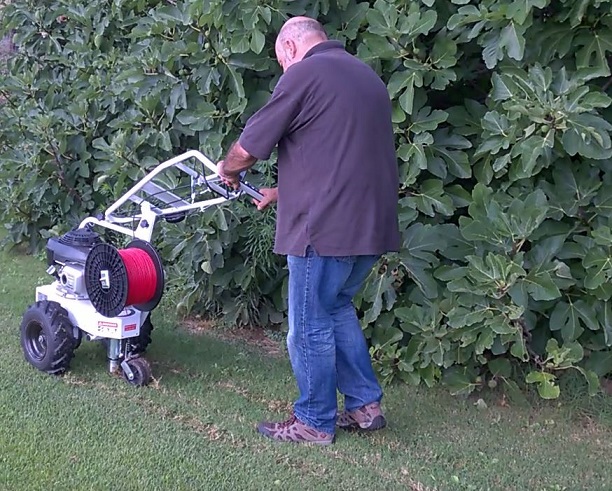 Installation of wire for robotic mowers