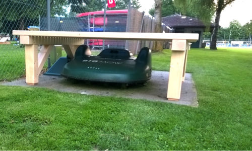 A garage for your robot mower: useful or not?