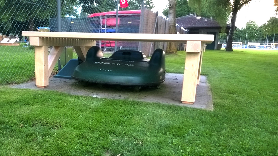 A garage for your robot mower: useful or not?