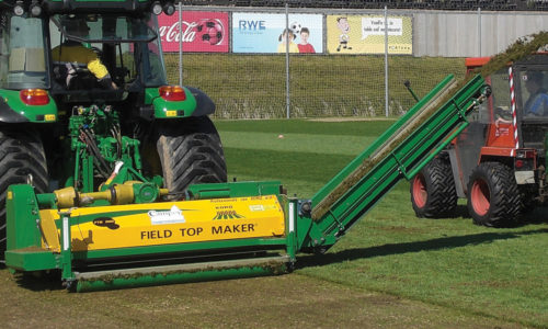 onderhoud voetbalveld Belrobotics