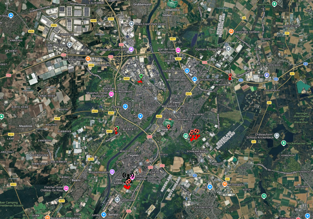 Screenshot of MyRobot in the City of Venlo