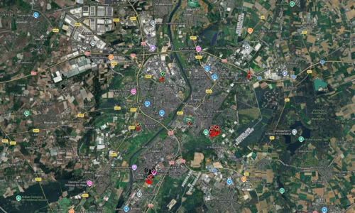 Screenshot of MyRobot in the City of Venlo